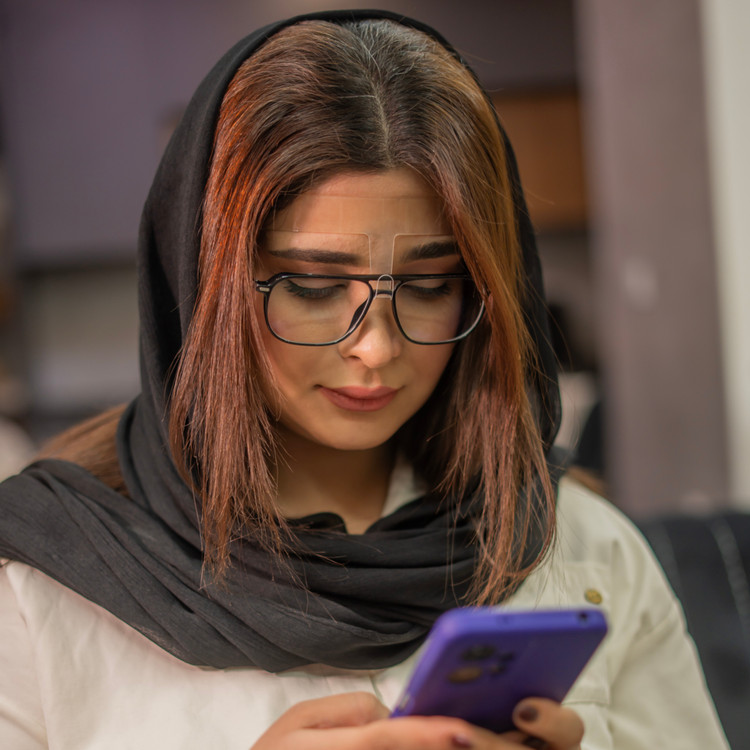 هولدرنگهدارنده عینک بعدازعمل بینی(ساپورت وهولدرعینک راینک)